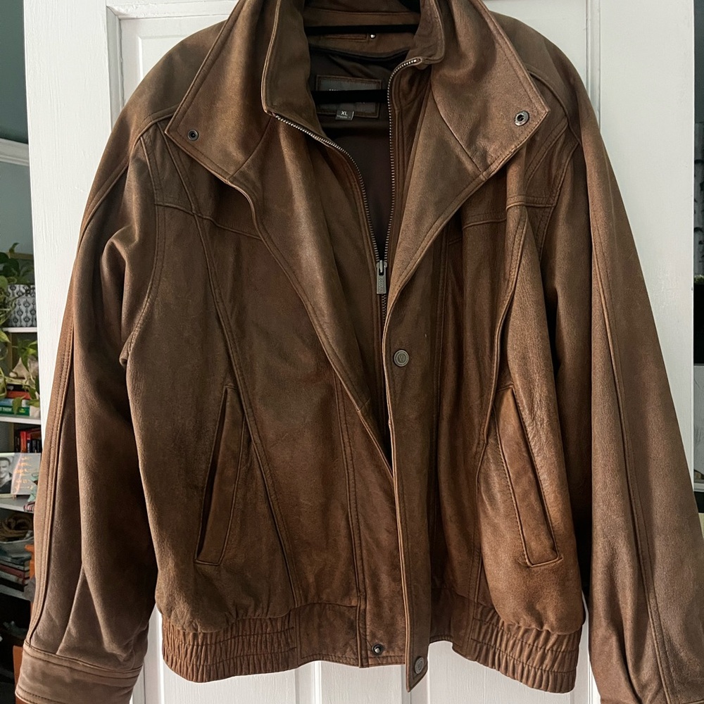 Wilsons Leather Dark Brown Jacket